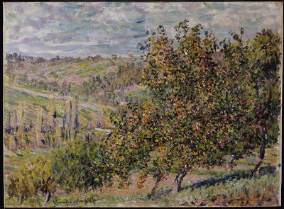 Appelbloesem, 1878 door Claude Monet