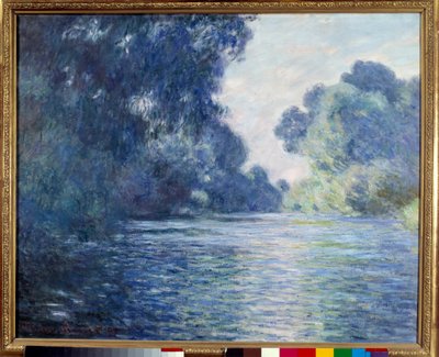 Arm van de Seine nabij Giverny door Claude Monet