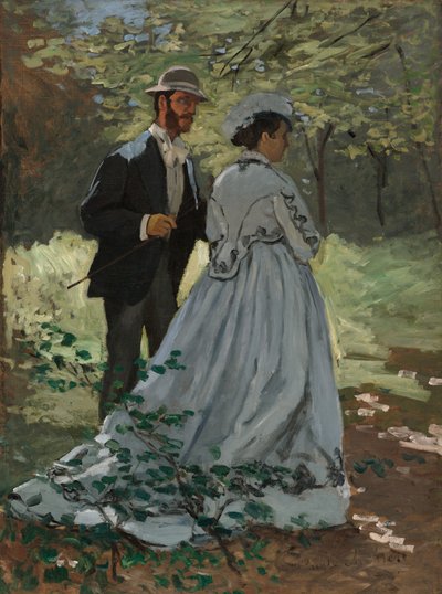 Bazille en Camille (studie voor "Déjeuner sur l