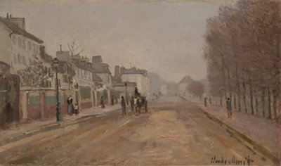 Boulevard Héloïse, Argenteuil door Claude Monet