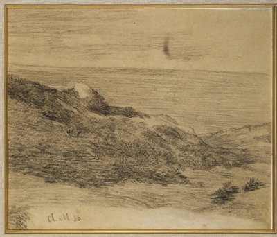 Aan Zee, 1886 door Claude Monet