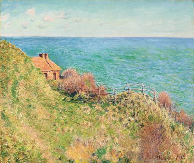 Hut van douanebeambten door Claude Monet