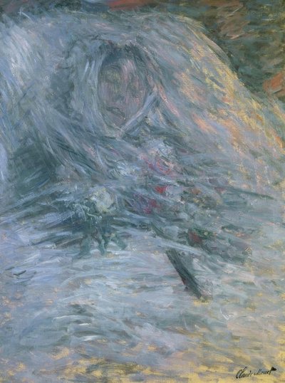 Camille op haar Sterfbed door Claude Monet