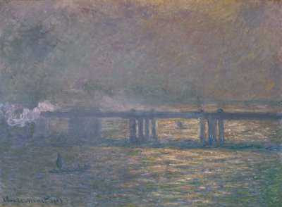 Charing Cross Bridge door Claude Monet