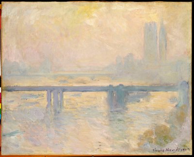 Charing Cross Bridge, 1903 door Claude Monet