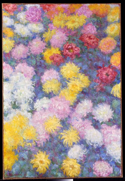 Chrysanten door Claude Monet
