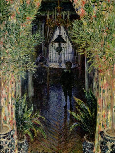 Hoek van een Flat in Argenteuil door Claude Monet