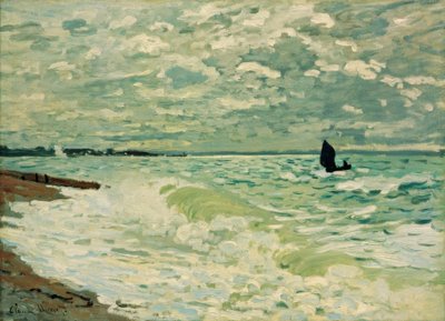 De Zee bij Sainte-Adresse door Claude Monet