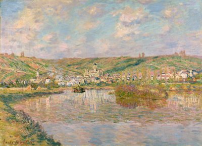 Einde van de middag, Vetheuil door Claude Monet