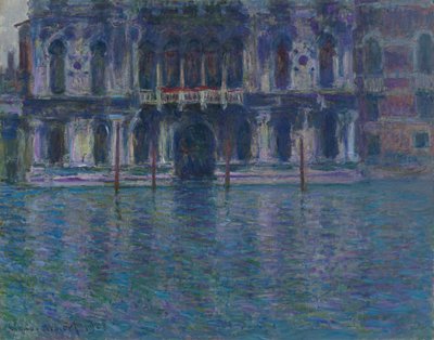 Duits: Le Palais Contarini Le Palais Contarini door Claude Monet