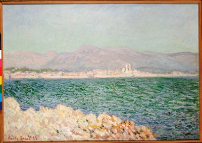 Golf van Antibes, 1888 door Claude Monet