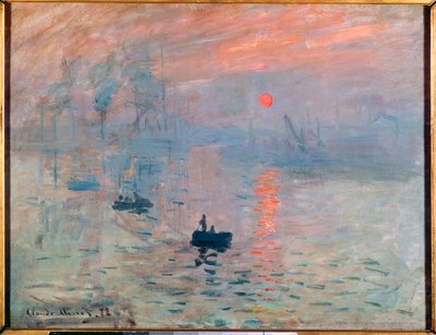 Indruk, Zonsopgang door Claude Monet