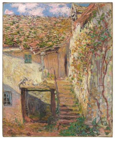 De Trap, 1878 door Claude Monet