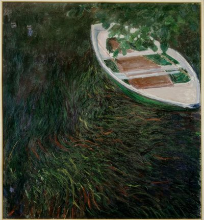 De boot door Claude Monet