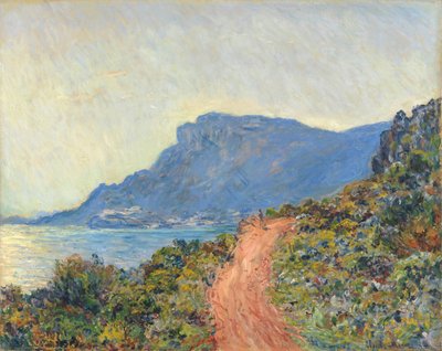 La Corniche bij Monaco door Claude Monet