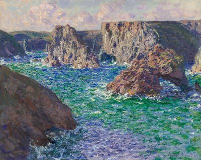 La Roche Guibel, Port-Domois door Claude Monet