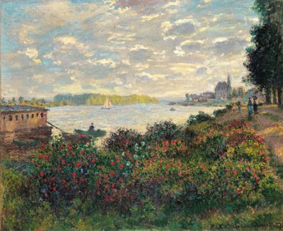 De Seine bij Argenteuil door Claude Monet