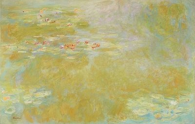 De waterlelievijver door Claude Monet