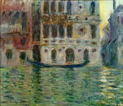 Het Dario-paleis door Claude Monet