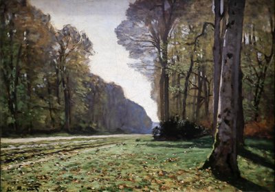 Le pavé de Chailly 1865 door Claude Monet