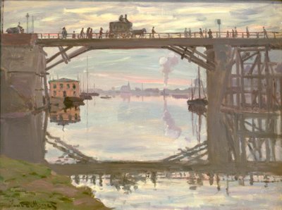 De Houten Brug door Claude Monet