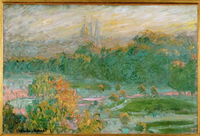 Les Tuileries (olieverf op doek) door Claude Monet