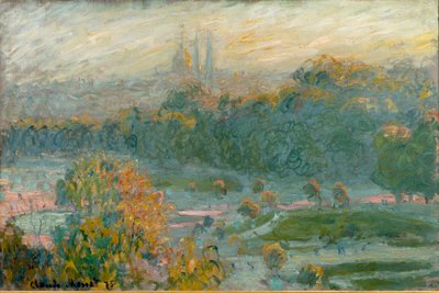Les Tuileries, studie door Claude Monet