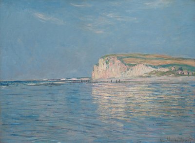 Laag tij bij Pourville, nabij Dieppe, 1882 door Claude Monet
