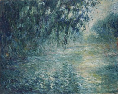 Ochtend aan de Seine, 1898 door Claude Monet
