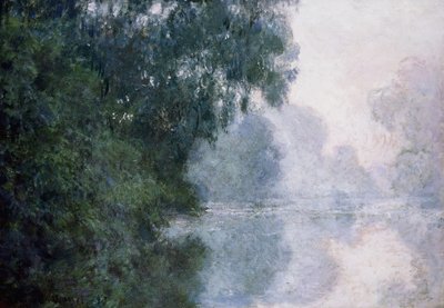 Ochtend aan de Seine, Mist Effect, 1897 door Claude Monet