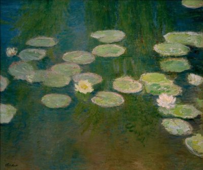 Waterlelies door Claude Monet
