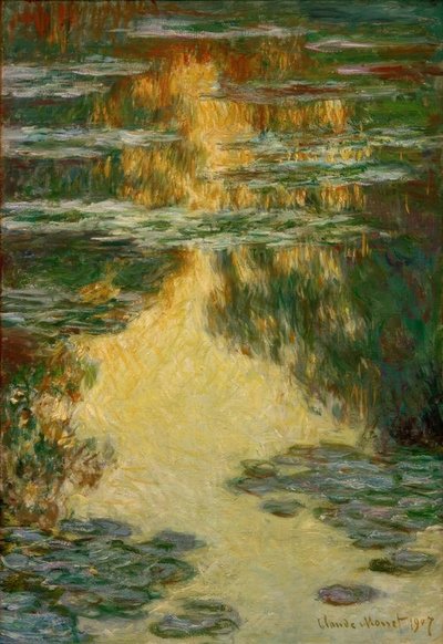 Waterlelies door Claude Monet