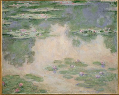 Nympheas (olieverf op doek) door Claude Monet