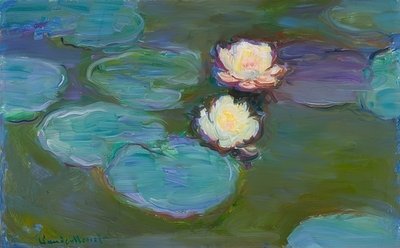 Nympheas. Ca. 1897/1898 door Claude Monet