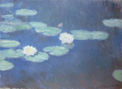 Nympheas, ca. 1916-19 door Claude Monet