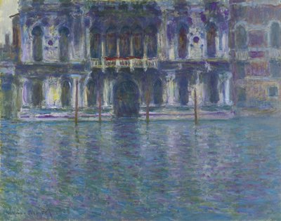 Palazzo Contarini door Claude Monet