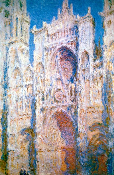 Kathedraal van Rouen, Harmonie in Blauw en Goud, 1894 door Claude Monet