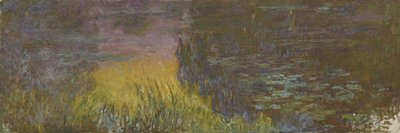 Zonsondergang door Claude Monet