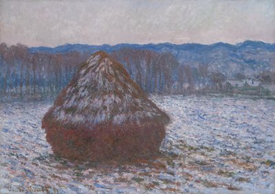 Stapeltje Tarwe door Claude Monet