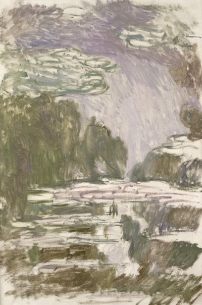 Studie voor de Waterlelies, 1907 door Claude Monet