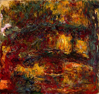 De Japanse Brug, 1923 door Claude Monet