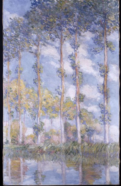 De populieren door Claude Monet