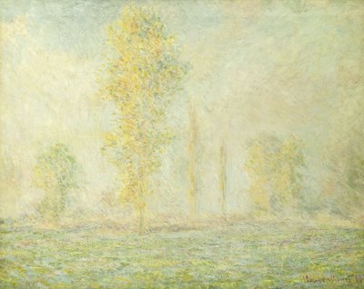 De Prairie in Giverny; La Prairie a Giverny, 1888 door Claude Monet
