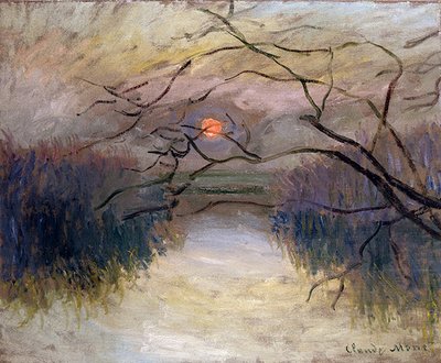 De Seine bij Vetheuil door Claude Monet