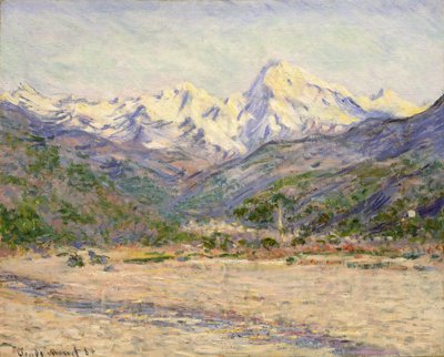 De Vallei van de Nervia door Claude Monet