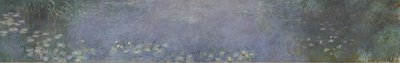 De waterlelies - Boomreflecties door Claude Monet