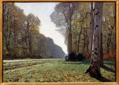 De Pave van Chailly, Fontainebleau, c.1865 door Claude Monet