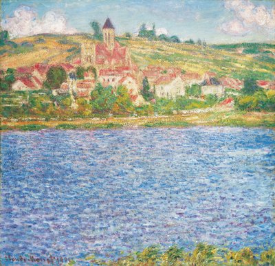 Vétheuil, middag door Claude Monet
