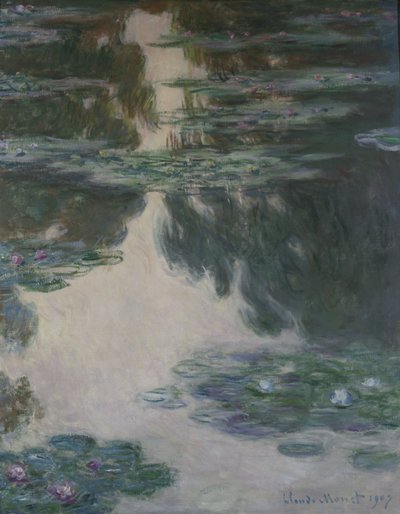 Waterlelies, 1907 door Claude Monet
