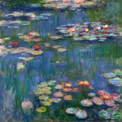 Waterlelies door Claude Monet